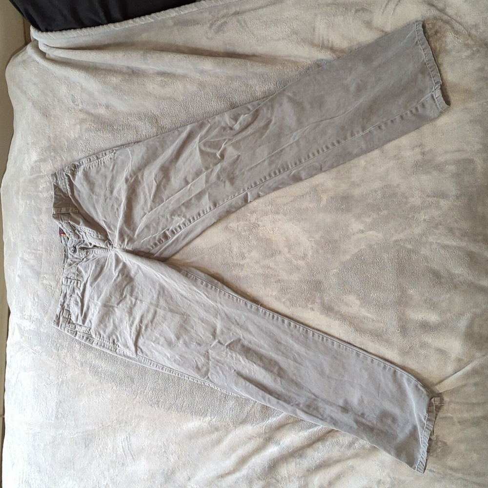 Taylor Vintage Mens Grey Khakis